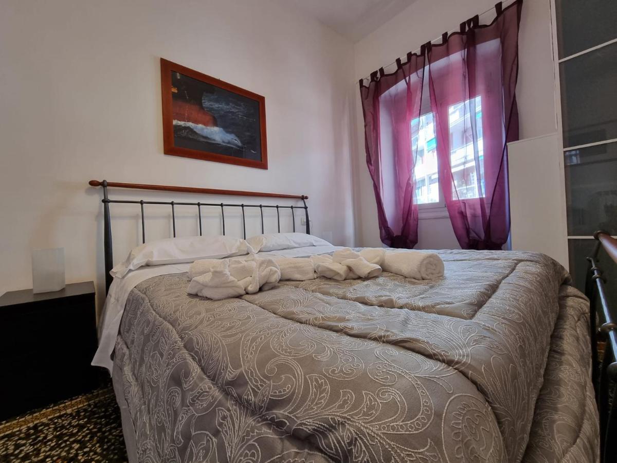 Wow Home 2 - 175 Mq - Posteggio Privato - Davanti Porto Traghetti - Fino A 10 Posti Letto - Balcone Génova Exterior foto